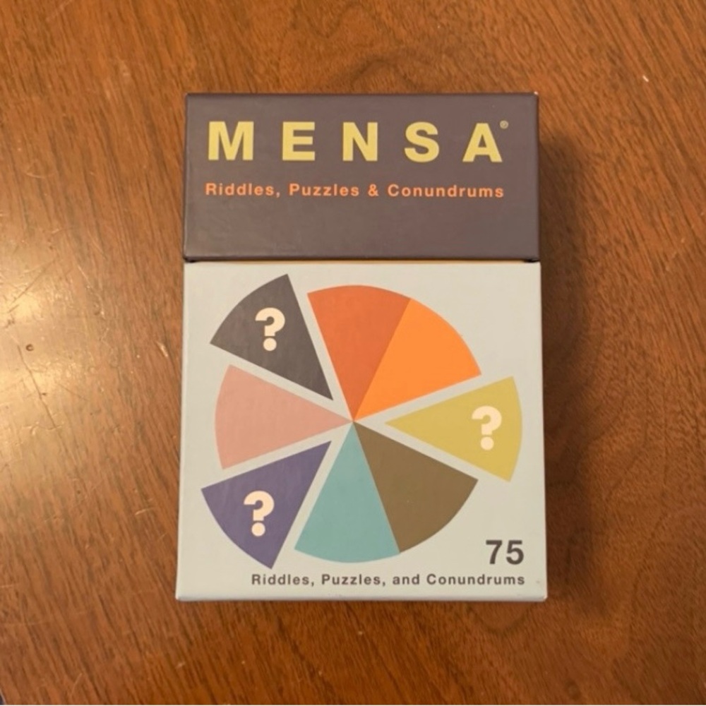 MENSA Cards - Riddles, Puzzles & Conundrums